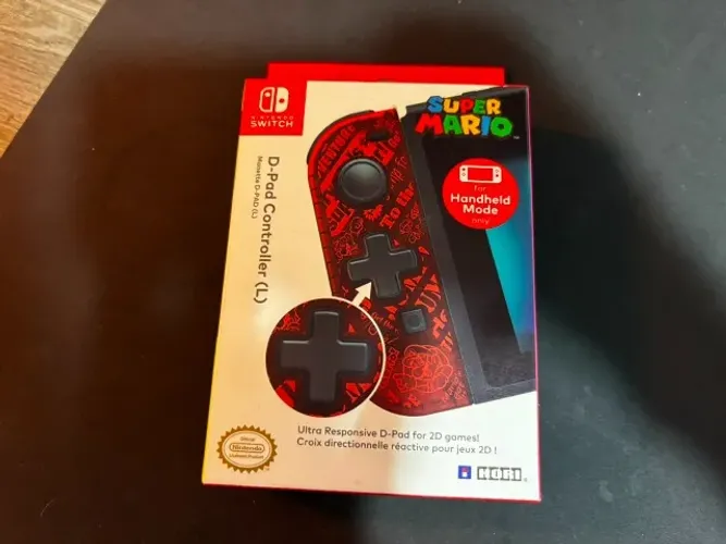 Controle Hori Super Mario Nintendo Switch