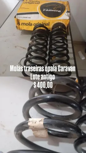 Molas traseiras opala Caravan