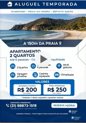 Apartamento temporada