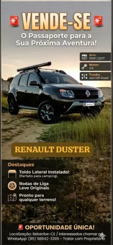 Renault Duster Dynamique 4X4 2.0 Hi-flex 16V MEC 2017