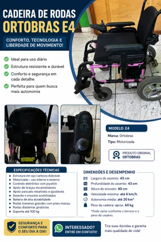 Cadeira de rodas motorizada