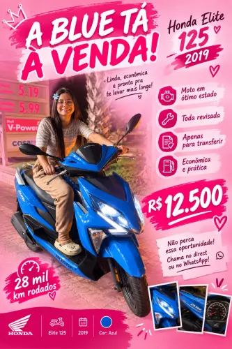Honda elite 2019 125