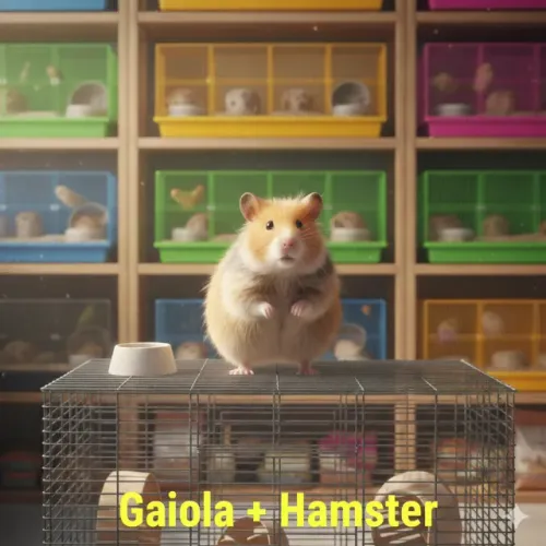 Gaiola + Hamster