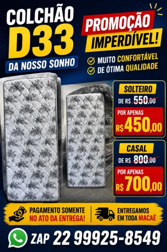 Colchão nosso sonho D33