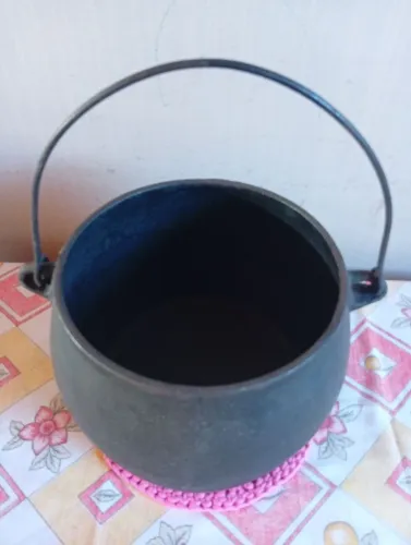 Caldeirão antigo de 12 littos
