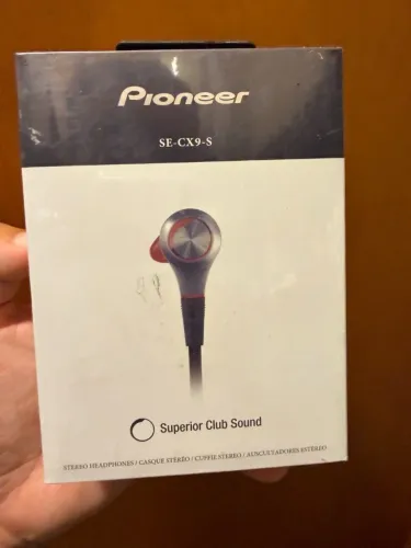 Fone De Ouvido Intra Auricula Pioneer Dj Se-cx9-s Alto Grave