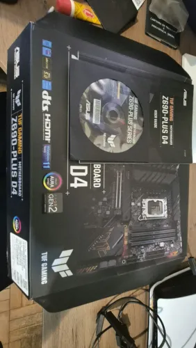 Placa Mãe Asus TUF Gaming z690-Plus D4
