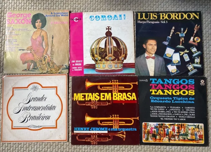Coleção de vinil 4