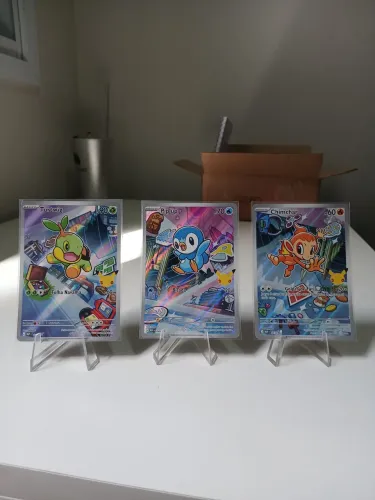 Cartas Pokemon Parceiros Iniciais
