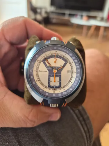 Relogio Bulova com Cronógrafo Edição Limitada Parking Meter