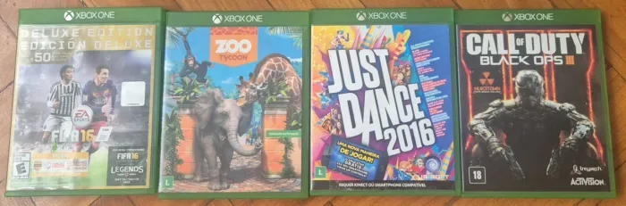 Jogos games Xbox one just dance call duty zoo fifa