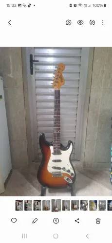 Guitarra tagima 635 início de 2000 com alguns up grades