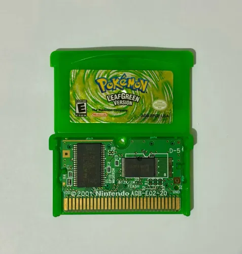 Pokémon Leaf Green Original em Excelente estado de conservação