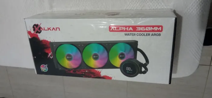 Water Cooler Kalkan com Display 360mm