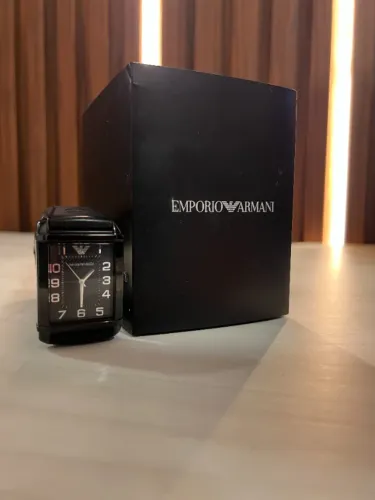 Relógio Empório Armani preto