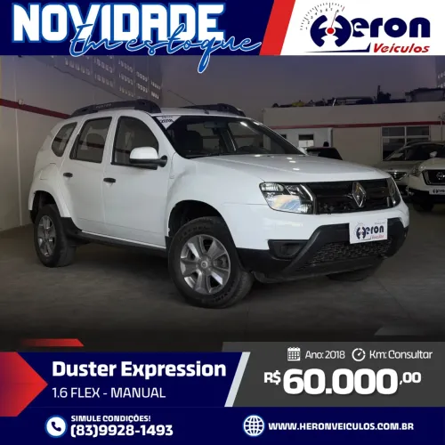 Renault Duster Expression 1.6 Hi-flex 16V Mec. 2018