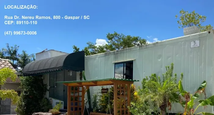 Vendo Container Reefer 40 Pés Completo de Luxo 27m2 Comercial Semimobiliado - Gaspar-SC