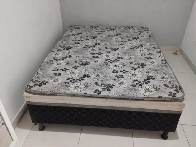 Cama box casal