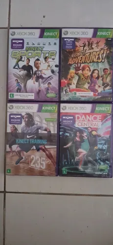 Quatro Jogos do Xbox 360 originais