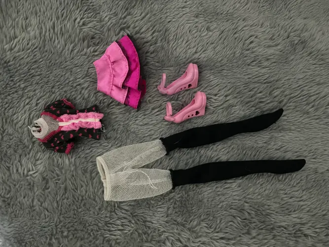 Roupa draculaura passeio no shopping