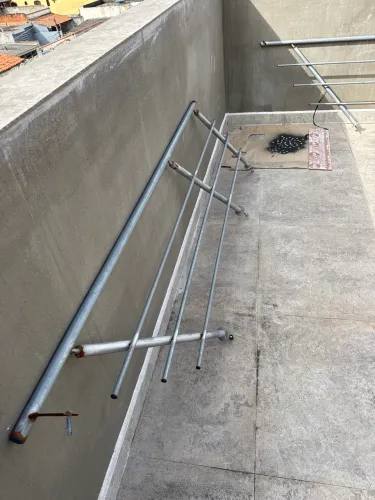 Corrimão galvanizado 