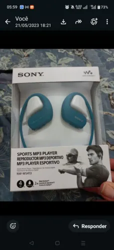 Kit natação alto mar ou piscina óculos com sensorws e fone ouvido natação sony
