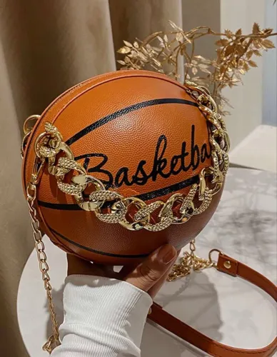 Bolsa Casual De Basquetebol- Cor Castanho
