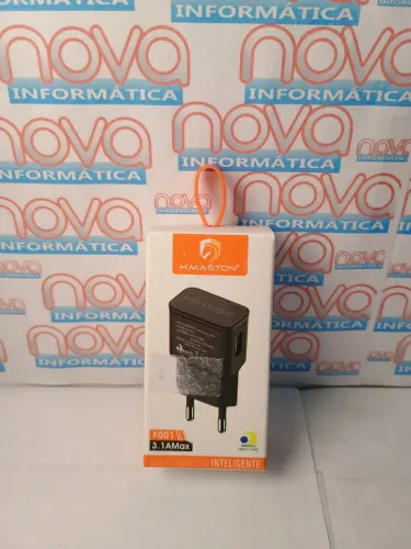 Fonte USB preto e branco