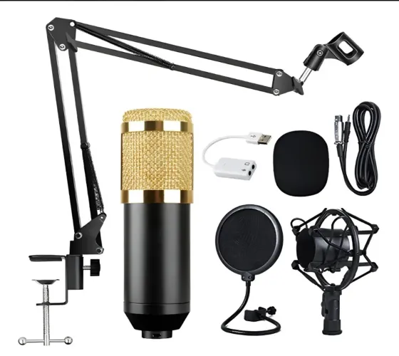 Kit microfone Bm800+Protetor acústico 
