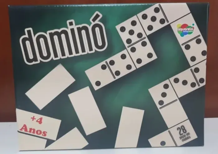 Jogo Brinquedo Educativo e Pedagógico Dominó