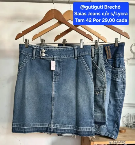 Saias 03 peças por 35,00