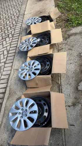 Rodas e Calotas Originais 15? VW