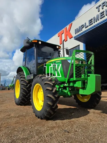 cod. 1469 TRATOR JOHN DEERE 5078E ANO 2021 COM REDUTOR DE VELOCIDADE - Tk Tratores Nova An