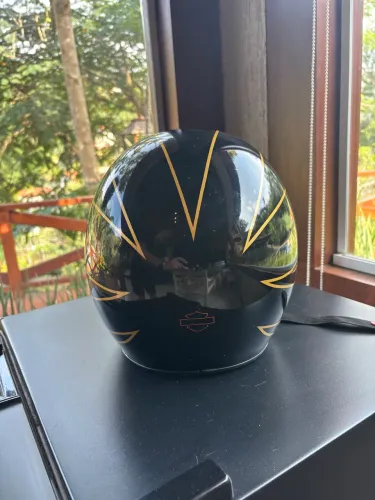 Capacete aberto  tamanho 65/66 cabeção 