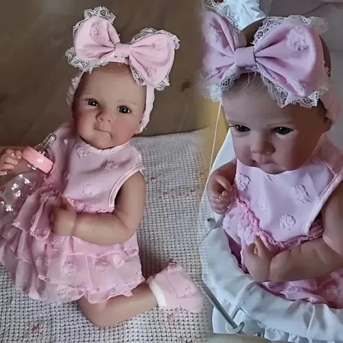 Boneca bebê Reborn menina