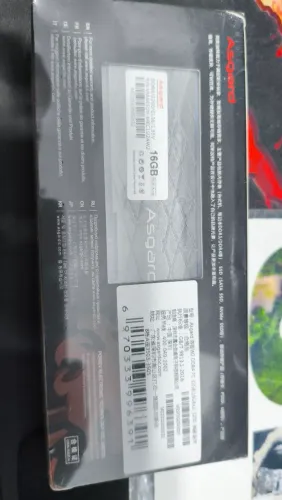 Memória 32GB Asgard 2x16GB 3200Mhz lacrada
