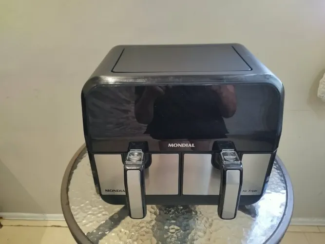 Air Fryer Mondial Dual - 2 Cestos Independentes - Pouco uso