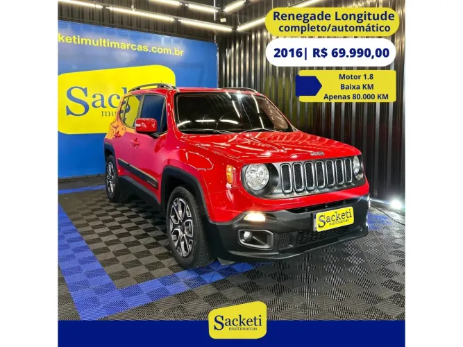Jeep Renegade Longitude 1.8 4X2 Flex 16V Aut. 2016