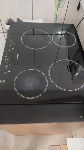 Cooktop 4 bocas em ótimo estado com móvel