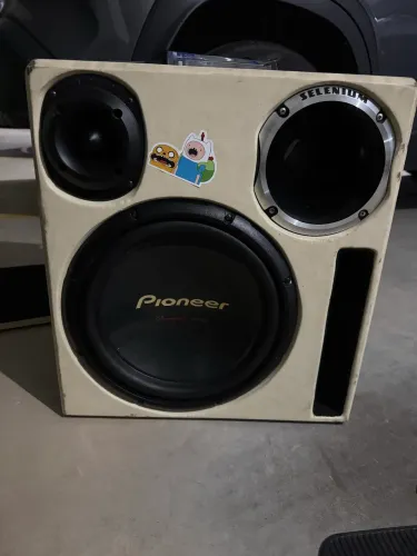Caixa Trio SubWoofer Pioneer