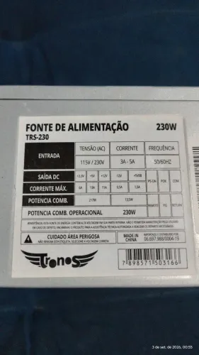 Fonte de Alimentação 230W