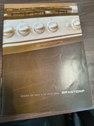 Manual de Instruções Fogões Brastemp De  Ville e De Ville Grill