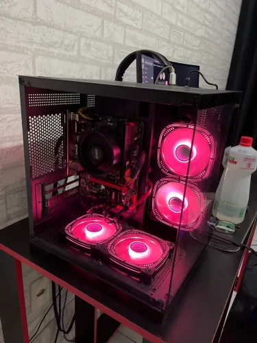 Pc gamer 3 3200G memória ram 16GB armazenamento 689GB