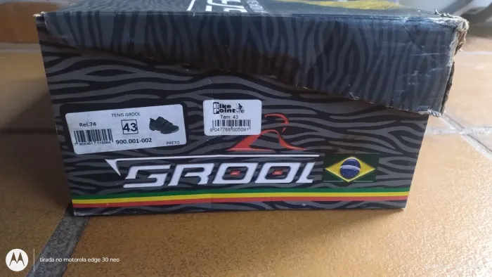 Sapatilha masculina ciclismo 