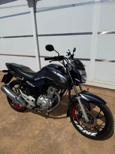 Honda CG 160 fan 2024 - cor cinza
