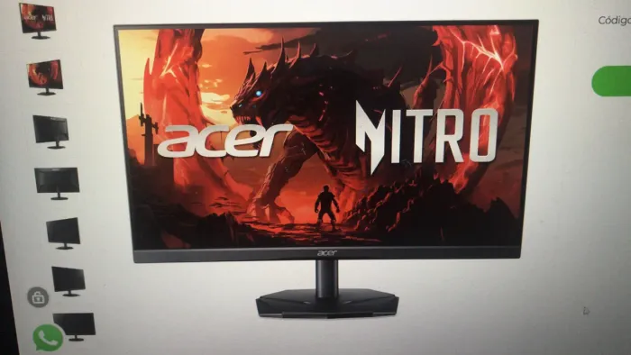 Monitor acer 144 Hertz