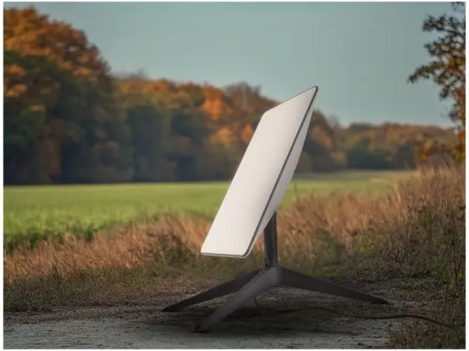 Antena de Internet Via Satélite Starlink Standard Kit com Roteador