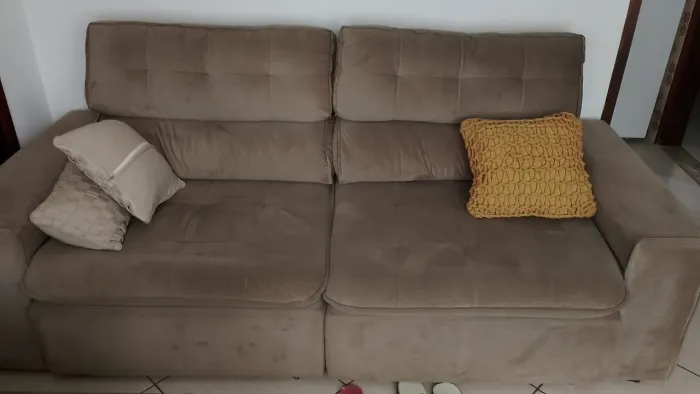 Sofá reclinável