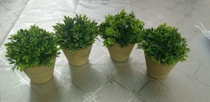 Mini vasinhos para enfeite