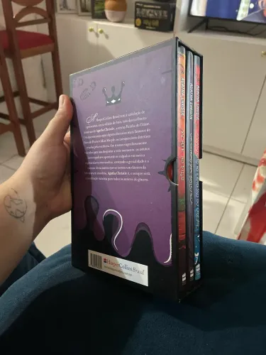Box Agatha Christie em capa dura